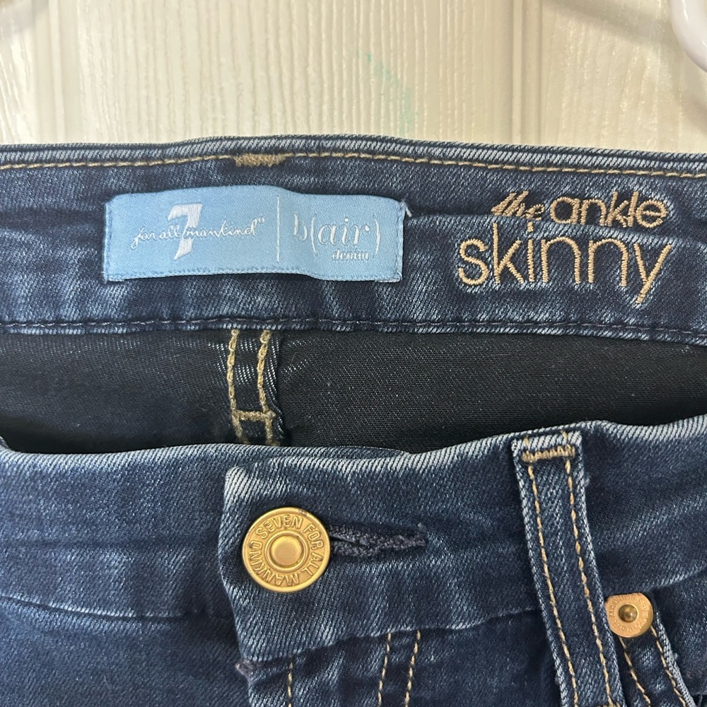 7 For All Mankind Classic Blue Denim